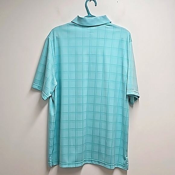 Greg Norman for Tasso Elba Mens Short Sleeve Play Dry Golf Shirt Collar Size L - Picture 4 of 6